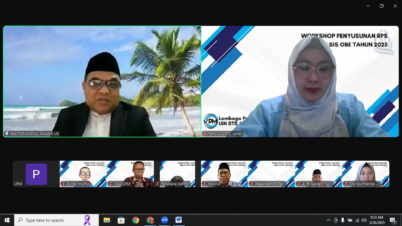 LPM Adakan Workshop Penyusunan RPS Perguruan Tinggi Berbasis OBE Tahun 2025