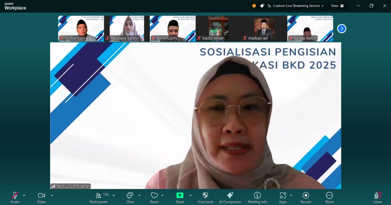 LPM UIN Jambi Adakan Sosialisasi Pengisian BKD Terbaru
