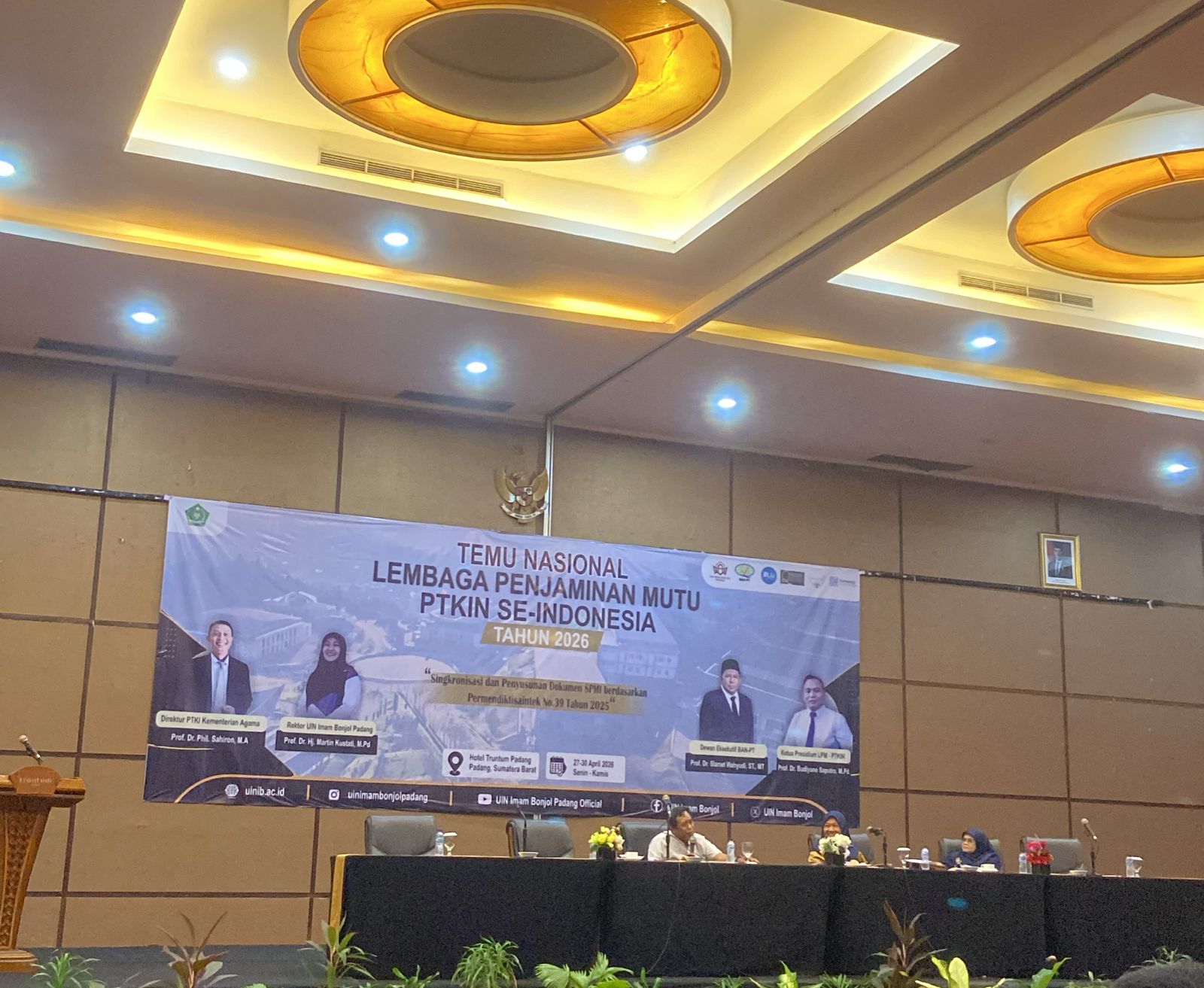 LPM UIN Jambi Hadir sebagai Delegasi pada PILJAMU PTKIN 2026 di Padang, Perkuat Sinkronisasi SPMI Nasional