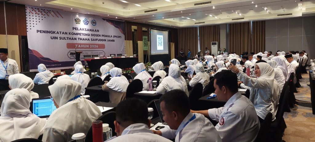Pembukaan PKDP UIN Jambi di ikuti 250 orang Peserta Dosen Kopertais Wilayah XIII.