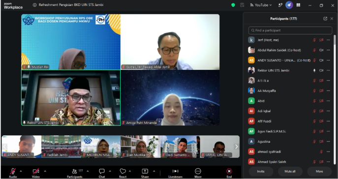 LPM UIN Jambi Gelar Refreshment Pengisian dan Pengenalan Fitur Baru Sistem BKD bekerjasama dengan UTIPD