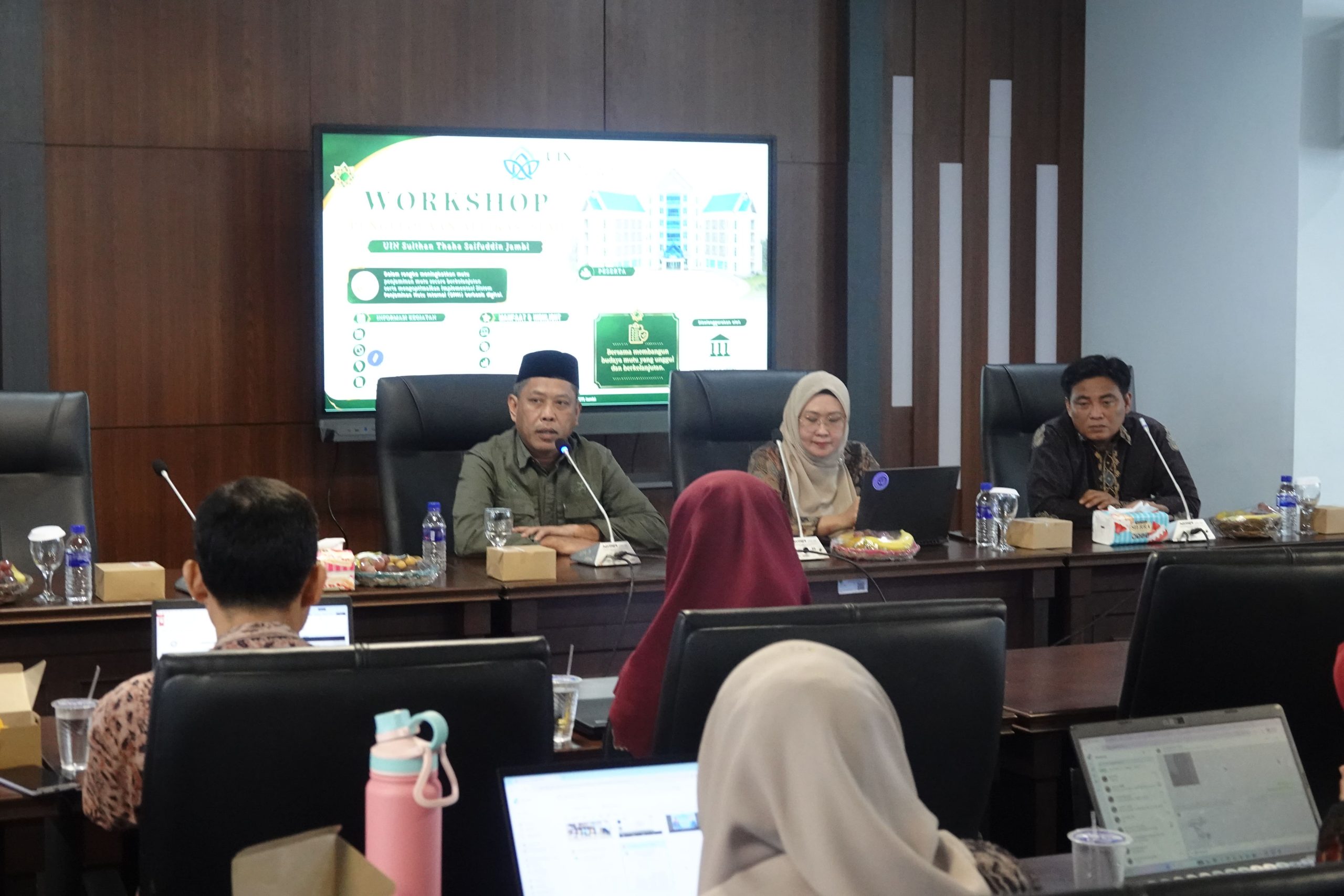 Launching Aplikasi E-SPMI Kerjasama LPM dan UTIPD UIN Jambi