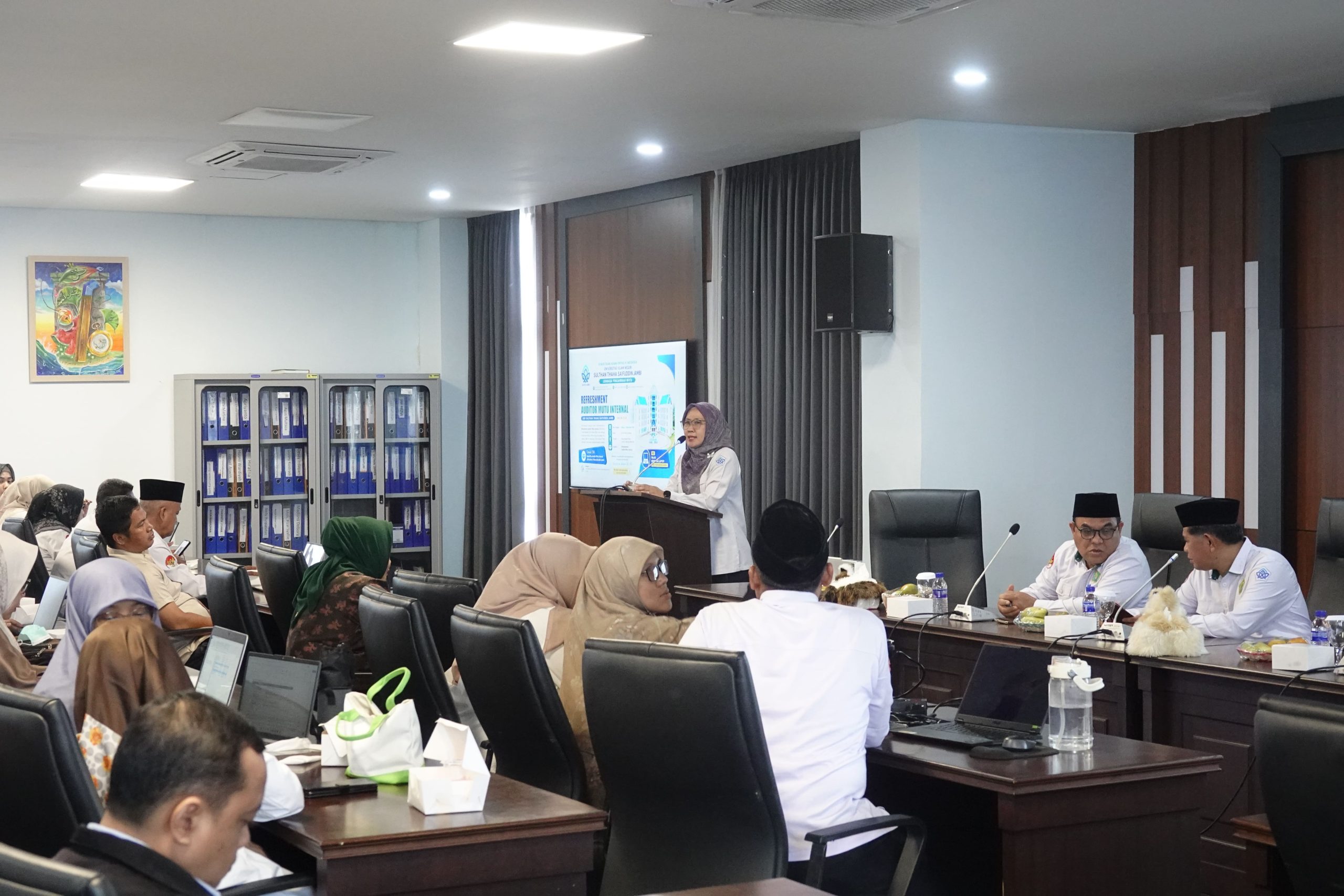 LPM UIN Jambi Gelar Refreshment Auditor, Persiapan Audit Mutu Internal.